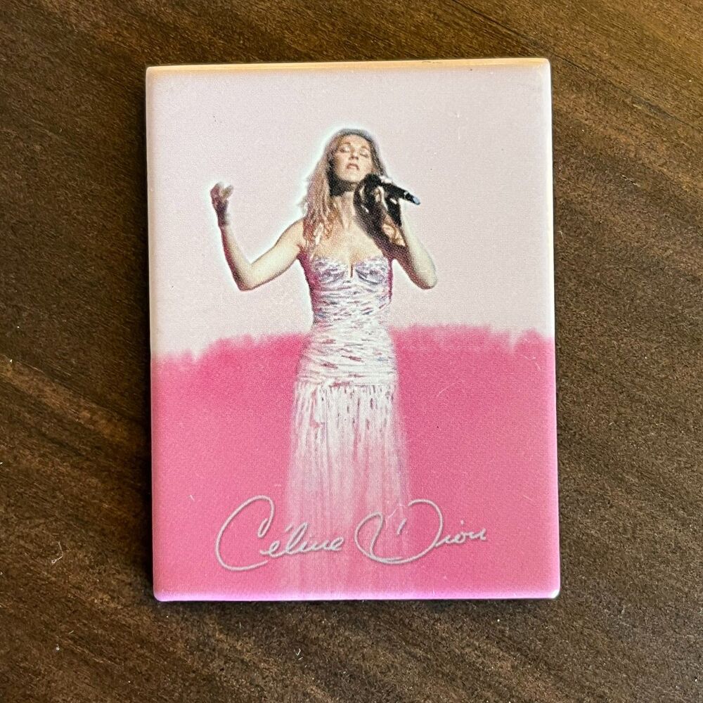 Vintage Y2K Celine Dion Souvenir Magnet